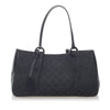Black Gucci GG Canvas Handbag Bag