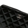 Black Chanel CC Long Wallet