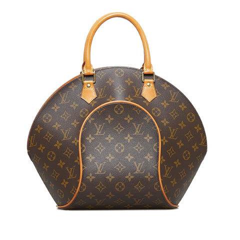 Brown Louis Vuitton Monogram Ellipse MM Handbag