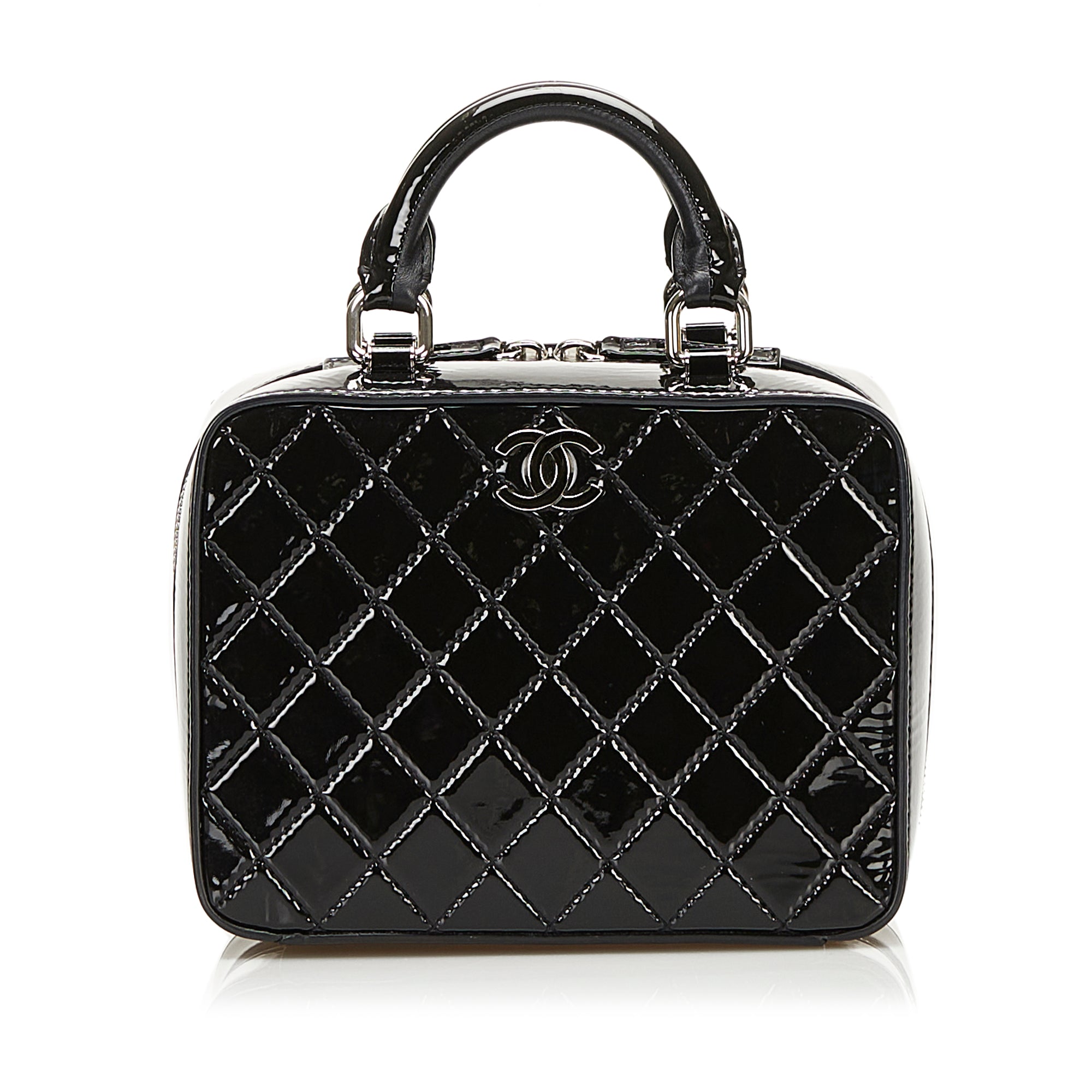 Chanel Medium Filigree Vanity Case  Black Shoulder Bags Handbags   CHA859953  The RealReal