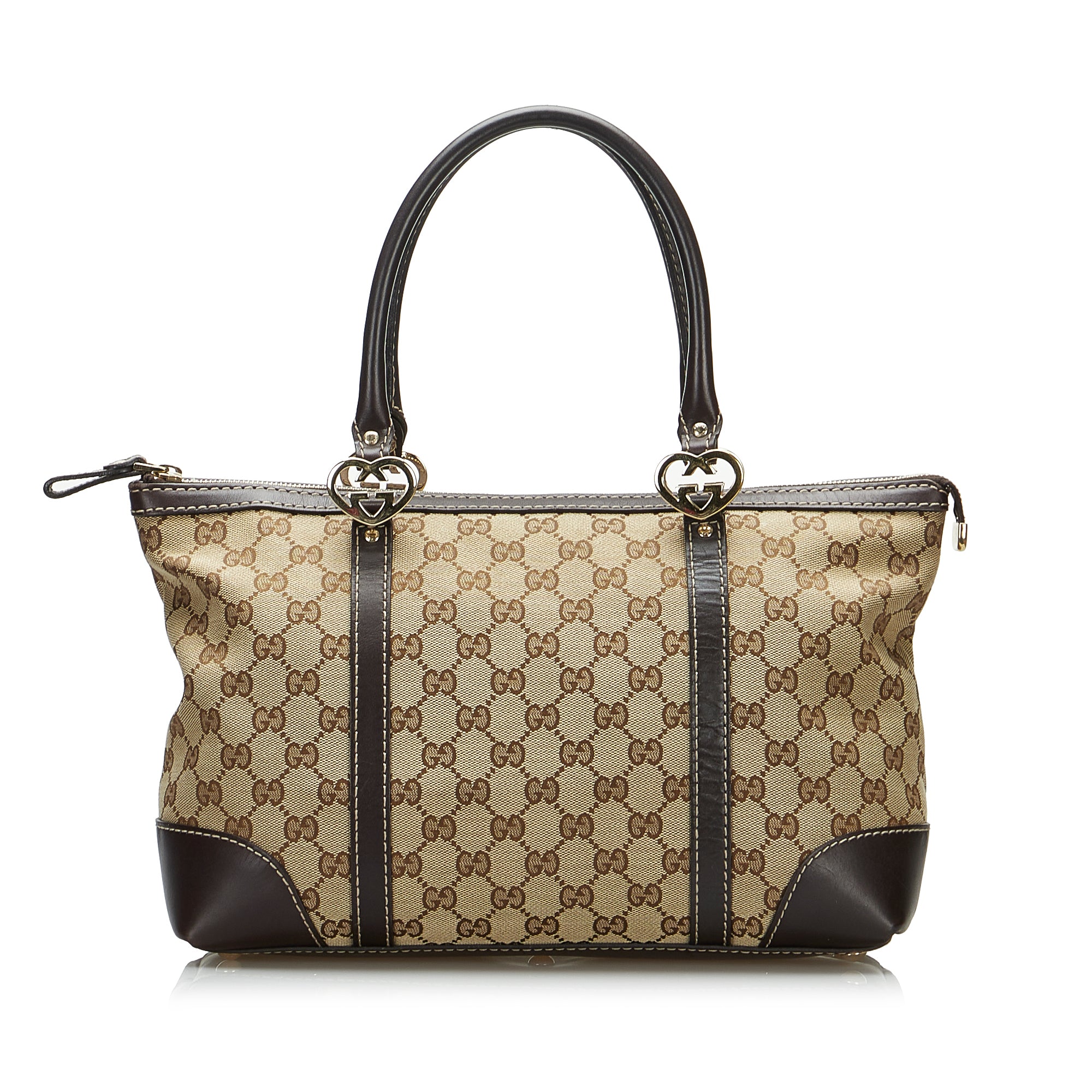 Gucci Canvas Lovely Tote Bag Designer Revival