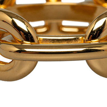 Gold Hermes Regate Scarf Ring - Designer Revival