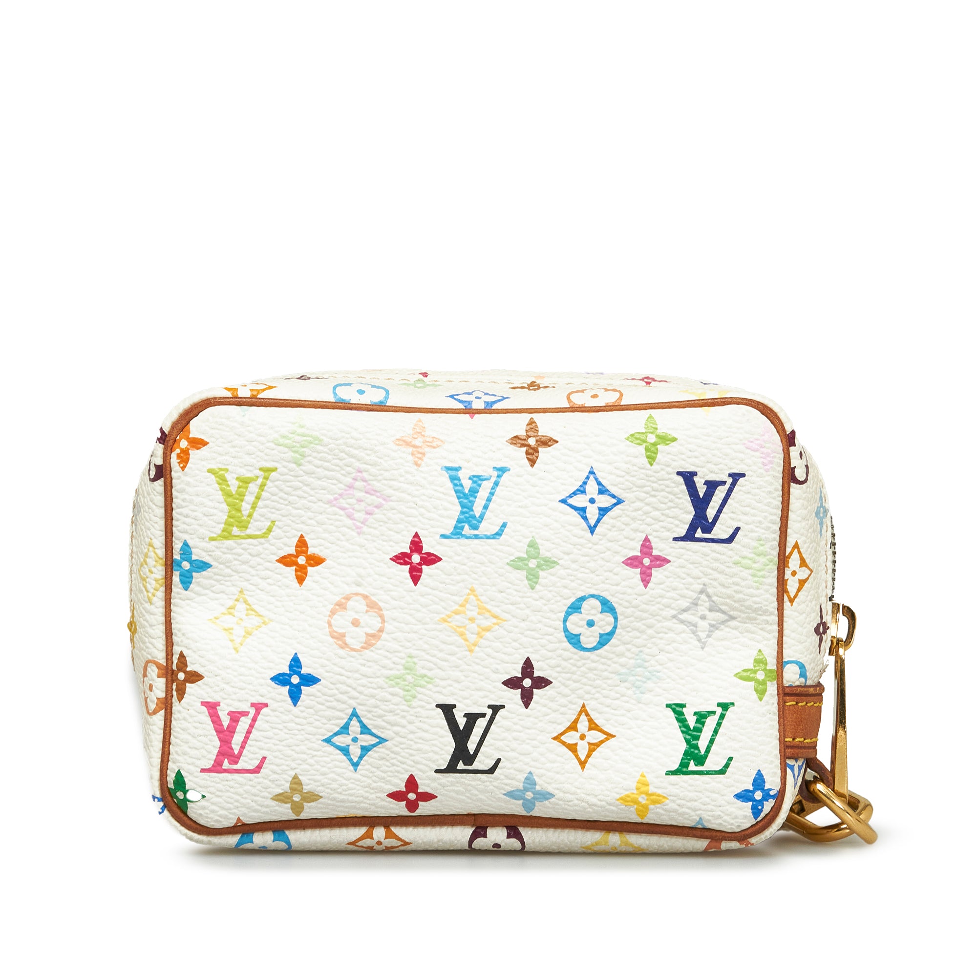 Louis Vuitton White Monogram Multicolor Wapity Trousse Cosmetic