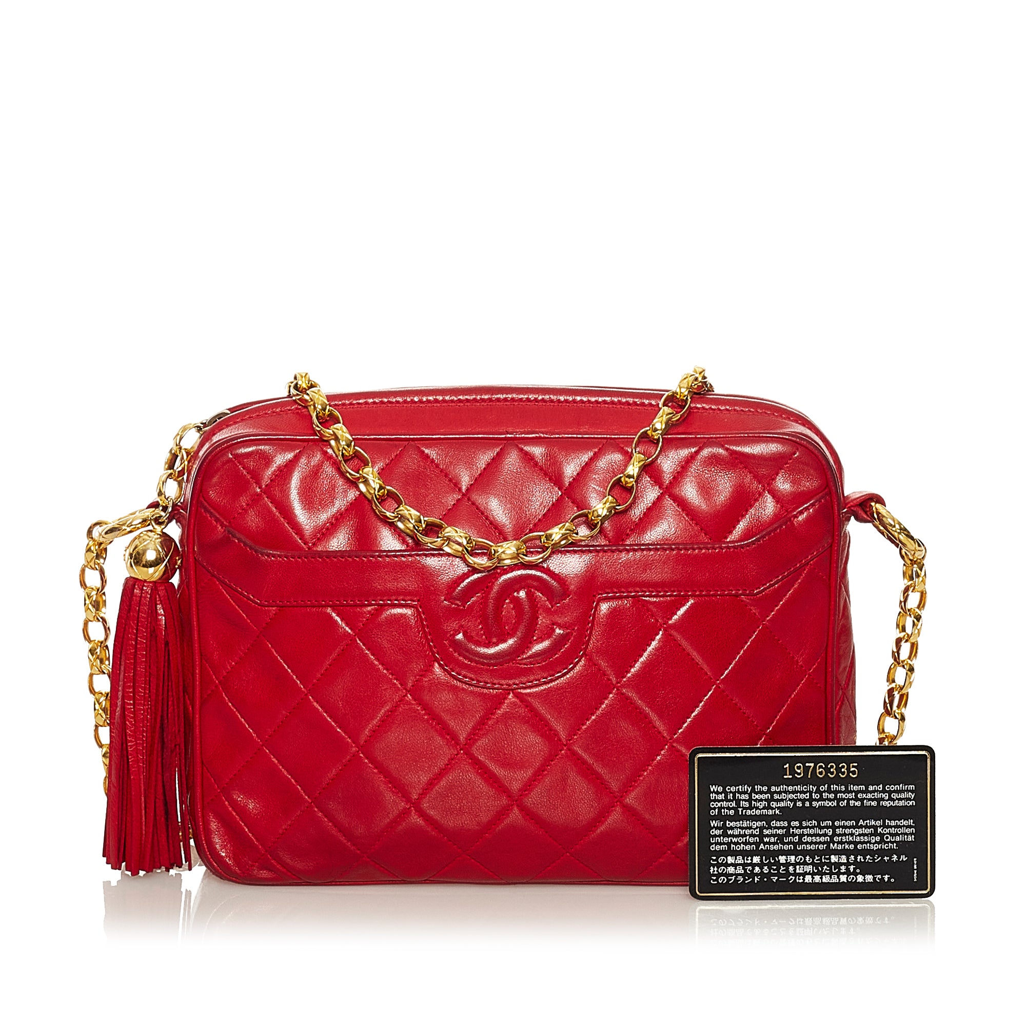 CHANEL Crossbody Red Bags & Handbags for Women