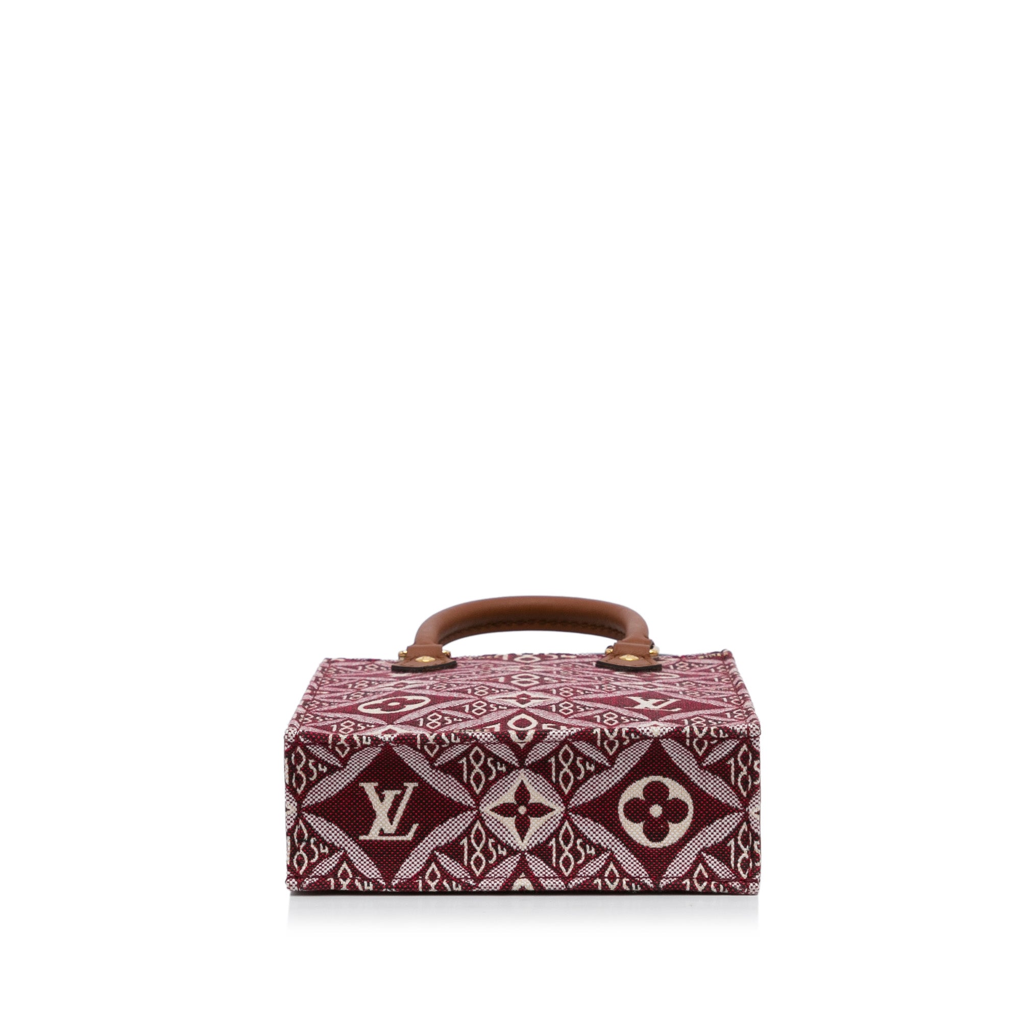 Red Louis Vuitton Since 1854 Petit Sac Plat Satchel – Designer Revival