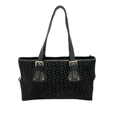 Black Celine C Macadam Shoulder Bag - Designer Revival