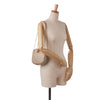 Beige Dior Honeycomb Chain Shoulder Bag