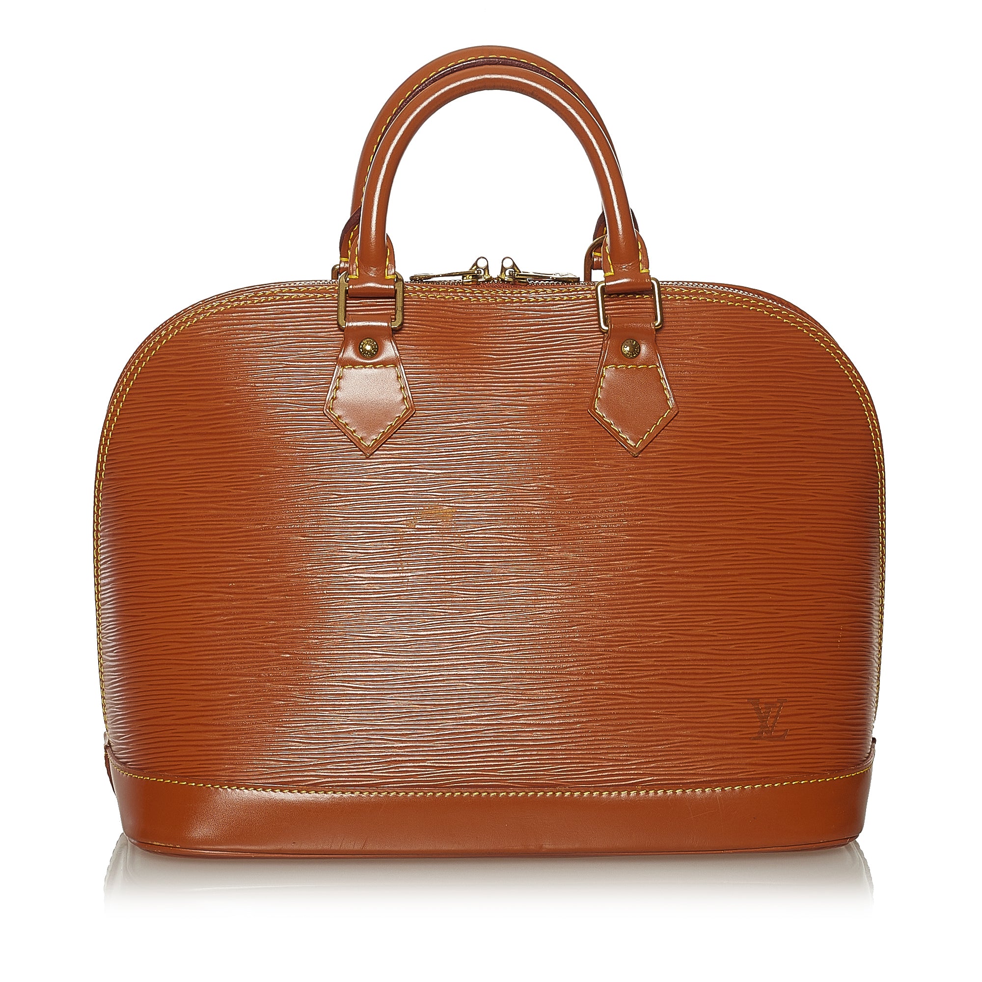Louis Vuitton, Bags, Louis Vuitton Jasmine Bag Orange Epi Leather