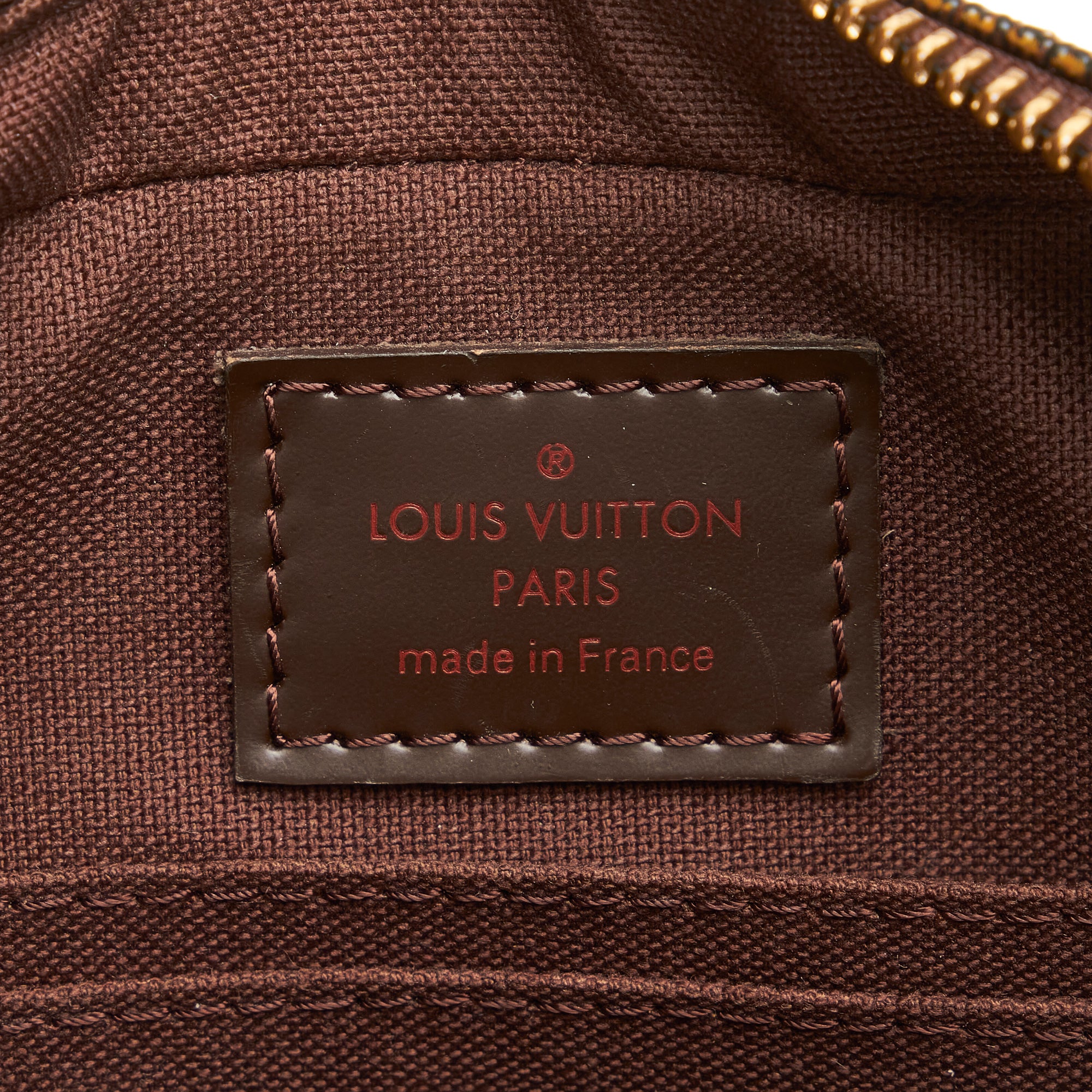 tas pouch Louis Vuitton Damier Ebene Pochette Billets Macau Pouch