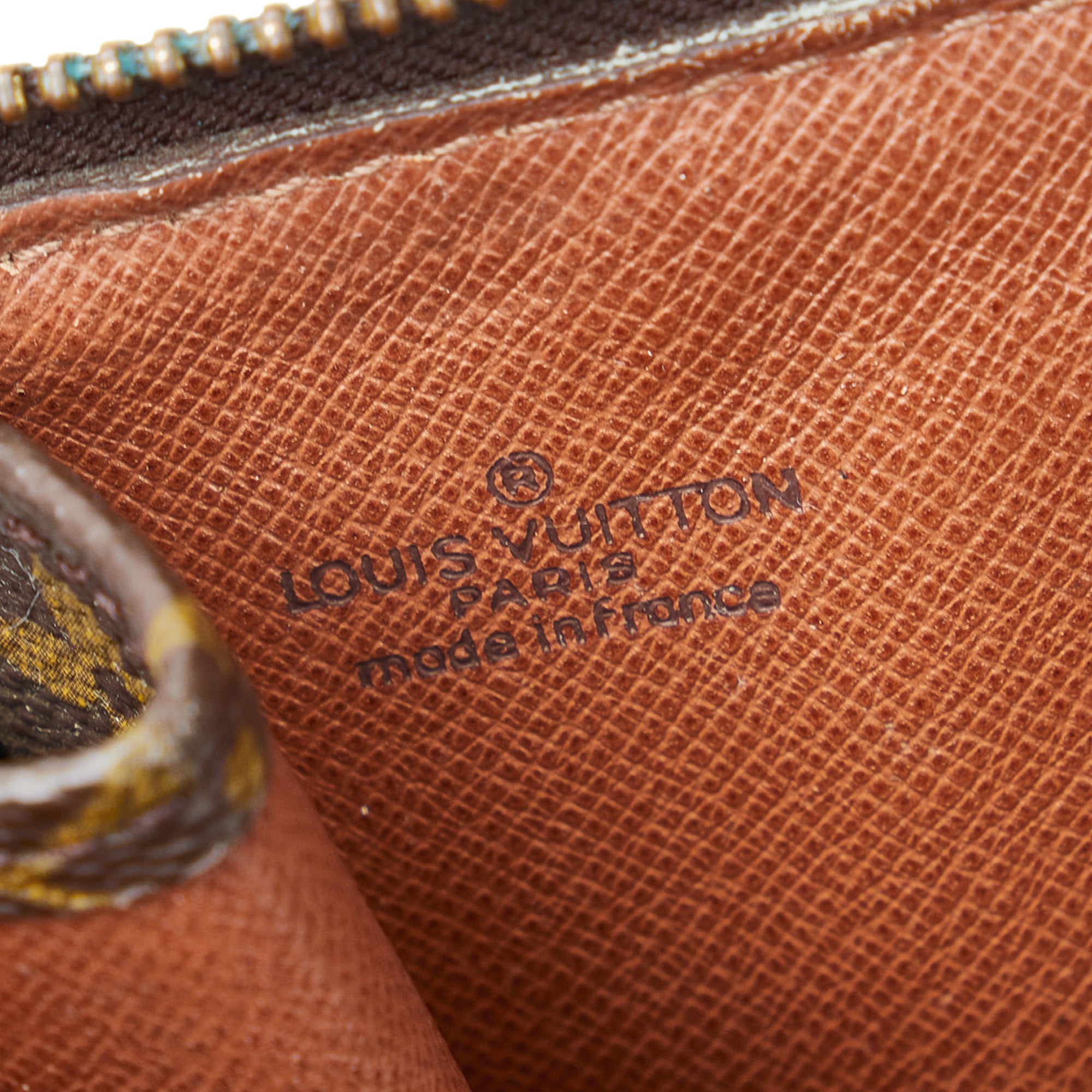 Louis Vuitton Brown Monogram Poche Documents Portfolio Cloth ref