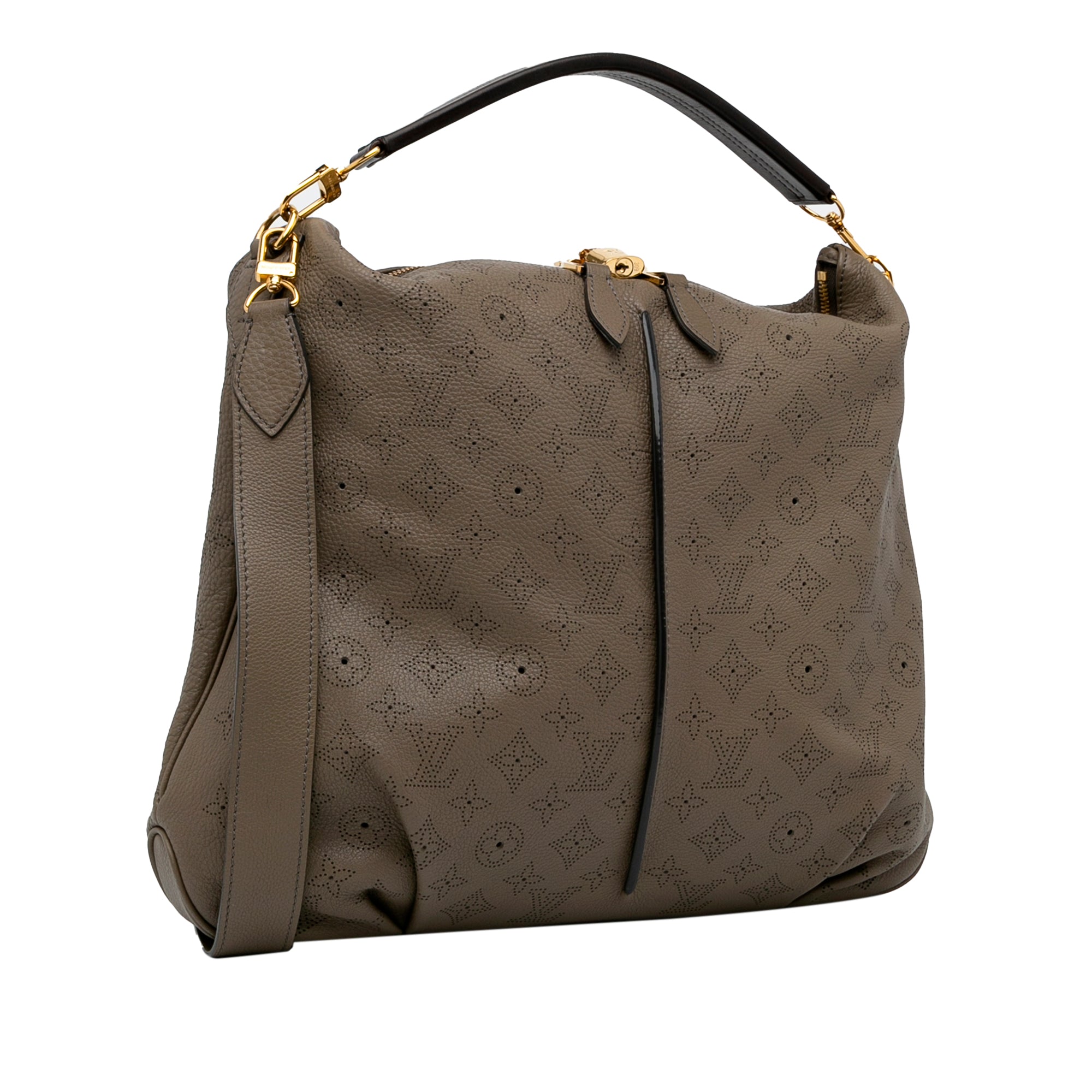 Louis Vuitton Selene Handbag Mahina Leather Pm
