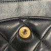 Black Chanel Medium Classic Lambskin Double Flap Bag