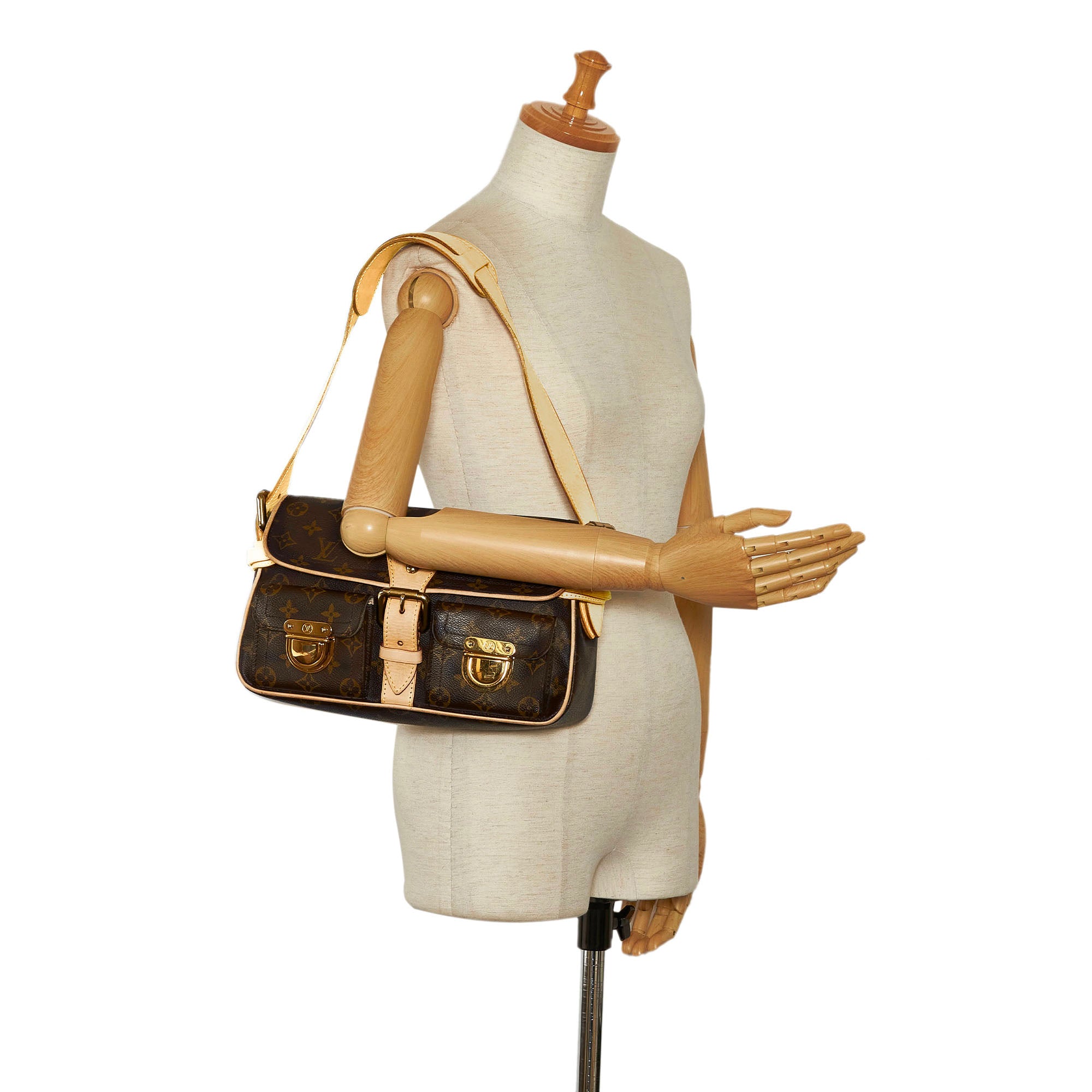 Louis Vuitton Monogram Hudson PM - Brown Shoulder Bags, Handbags -  LOU476804