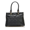Black Dior Small Cannage Metropole Tote