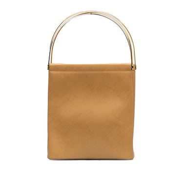 Tan Cartier Leather Trinity Handbag - Designer Revival
