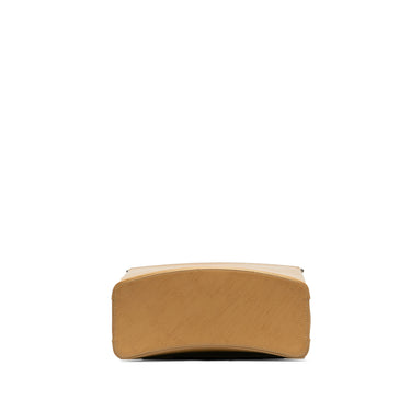 Tan Cartier Leather Trinity Handbag - Atelier-lumieresShops Revival