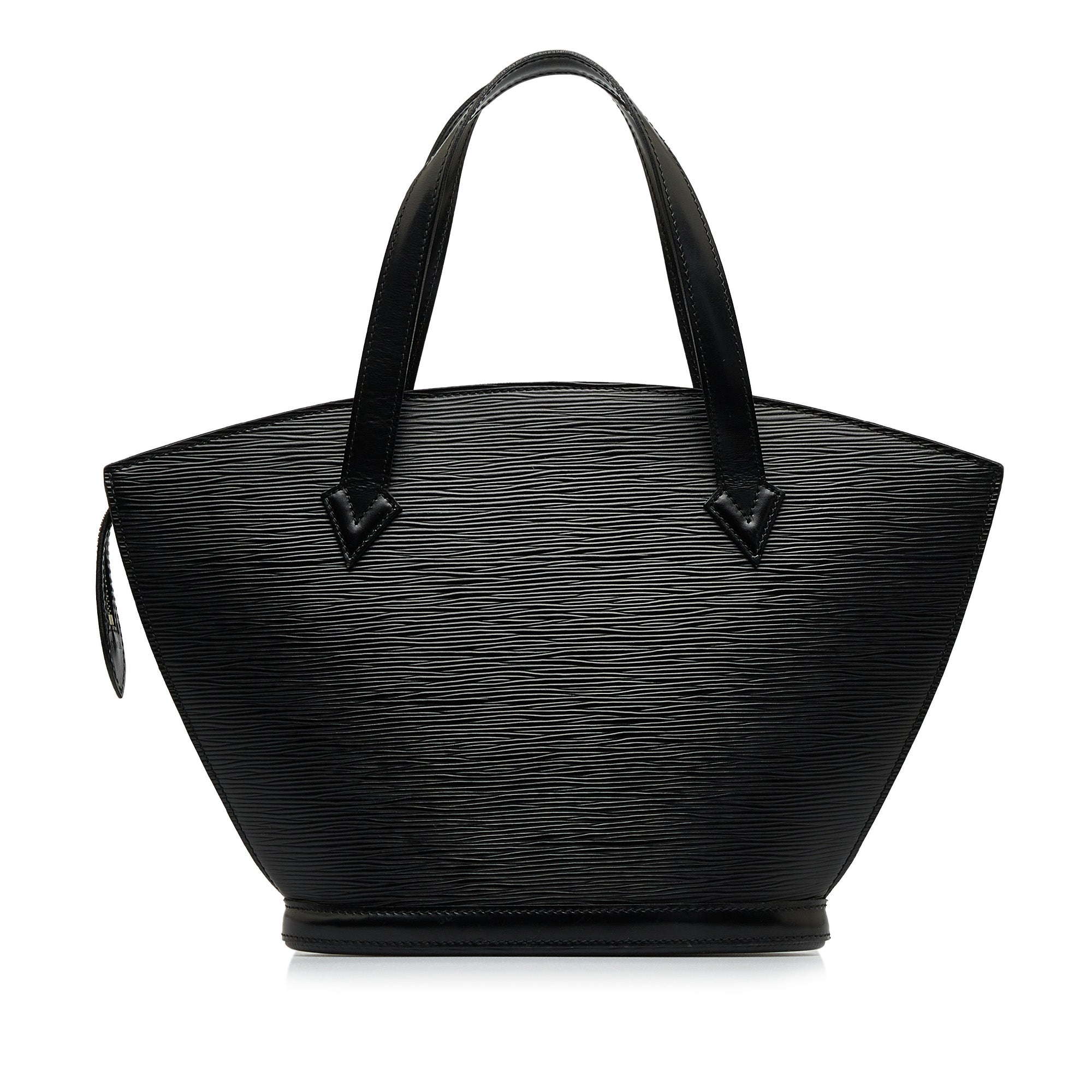 Louis Vuitton Saint Jacques Epi Leather Shoulder Bag Black