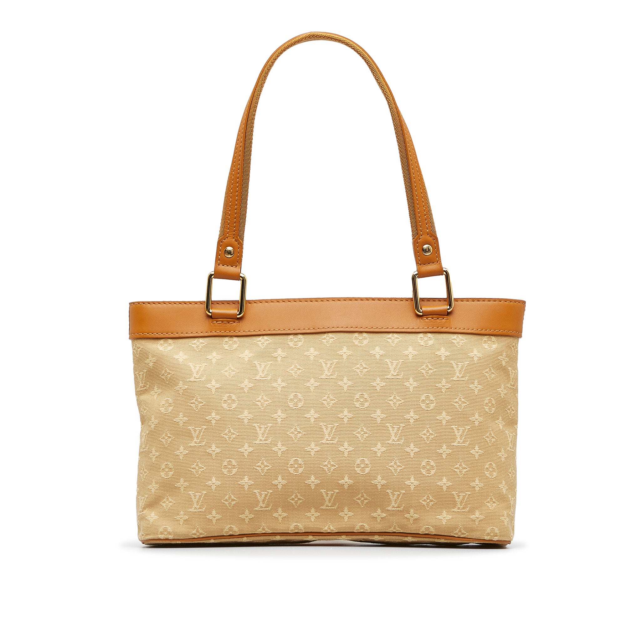 Brown Louis Vuitton Monogram Mini Lin Lucille PM Handbag – Designer Revival
