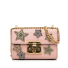 Pink Gucci Padlock Crystal Embelished Crossbody Bag