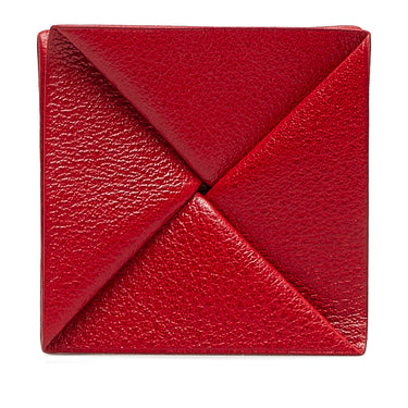 Red Hermes Zoulou Coin Pouch - Designer Revival