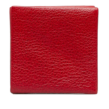 Red Hermes Zoulou Coin Pouch - Designer Revival