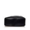 Black Gucci Bamboo Nylon Handbag
