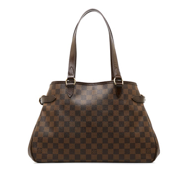 Brown Louis Vuitton Damier Ebene Batignolles Horizontal Tote Bag - Designer Revival