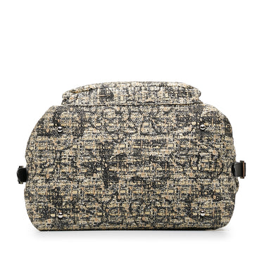 Brown Chanel Tweed Clover Handbag - Designer Revival