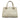 White Gucci Sylvie Web Top Handle Satchel - Designer Revival
