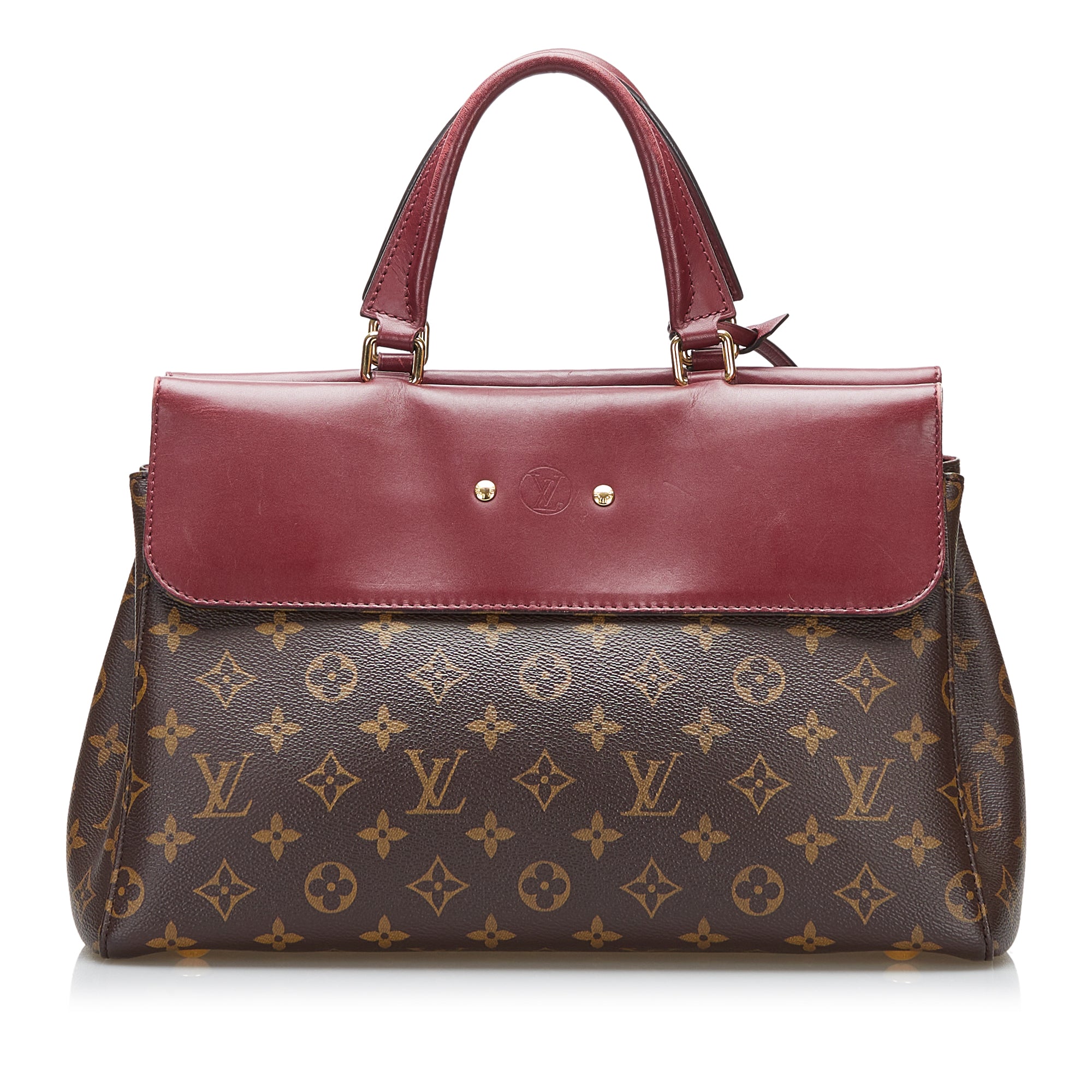 Louis Vuitton - Authenticated Saintonge Handbag - Leather Black For Woman, Very Good condition
