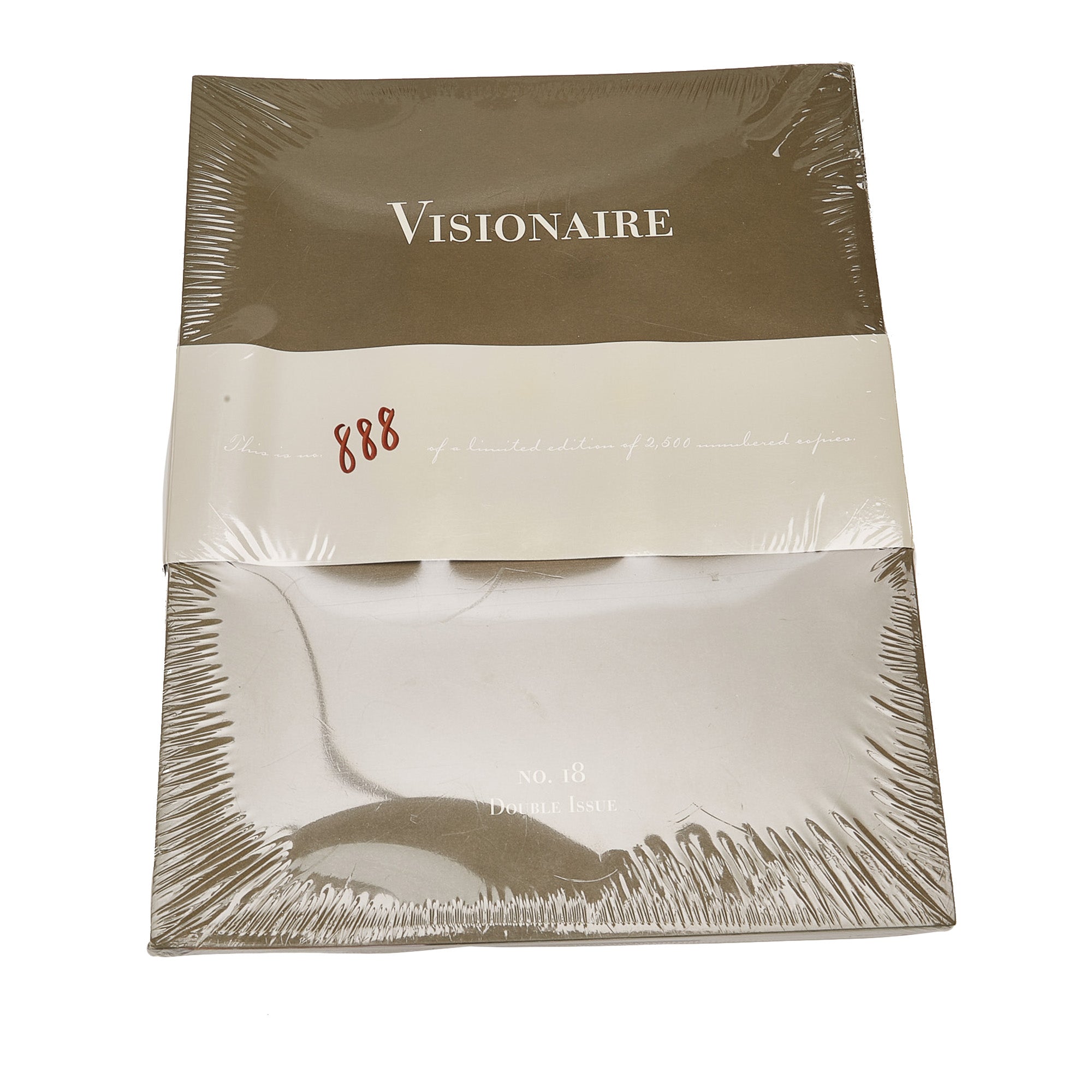 Brown Louis Vuitton Monogram Visionaire Clutch Bag
