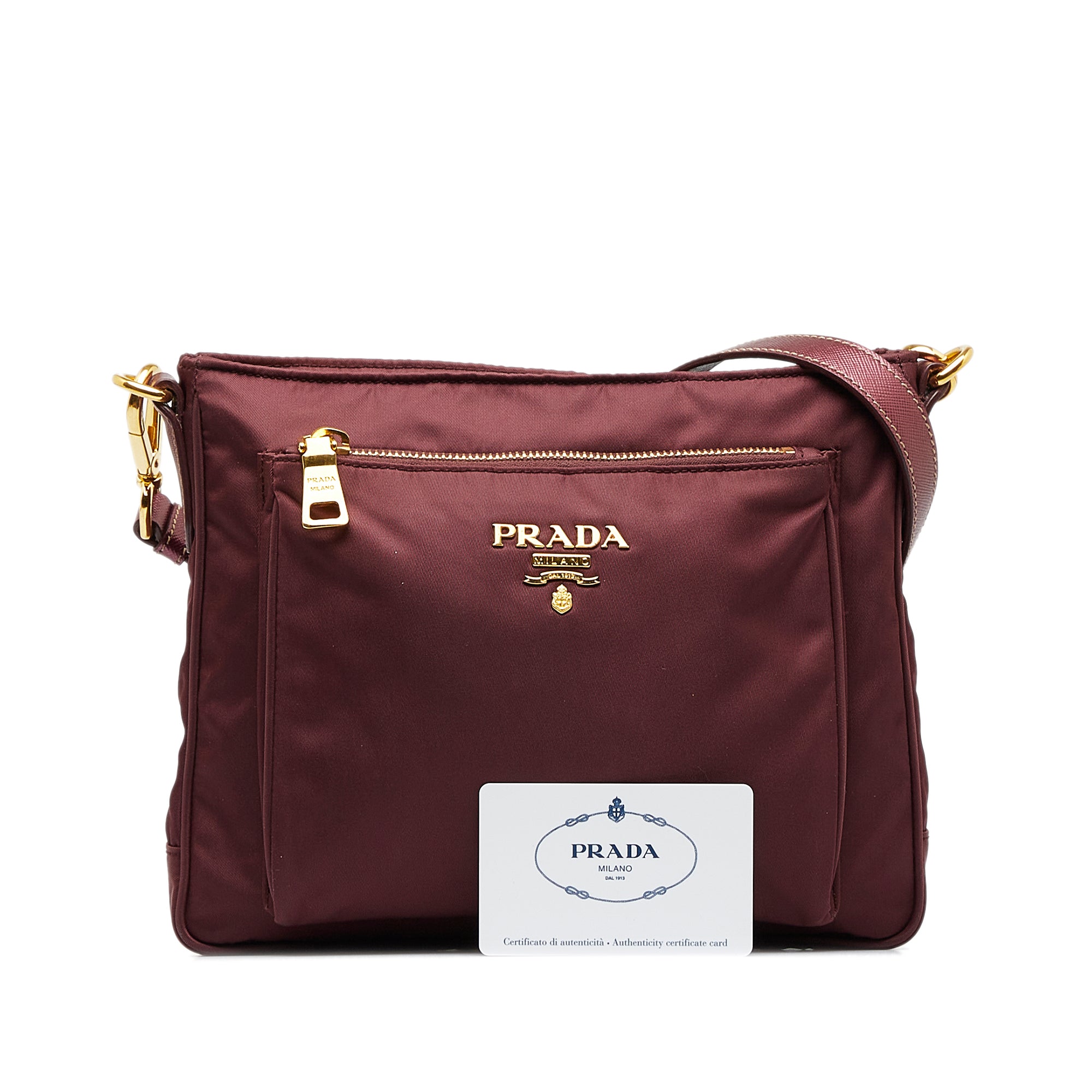 prada tessuto nylon sling bag