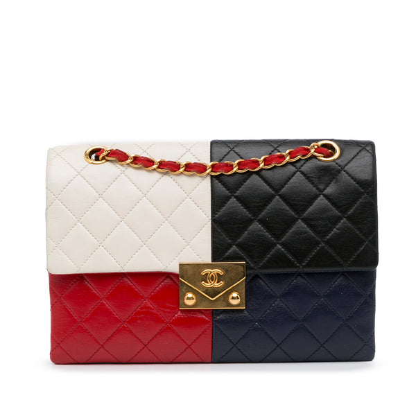 Multi All Chanel Pagoda Colorblocking Shoulder Bag, RvceShops Revival