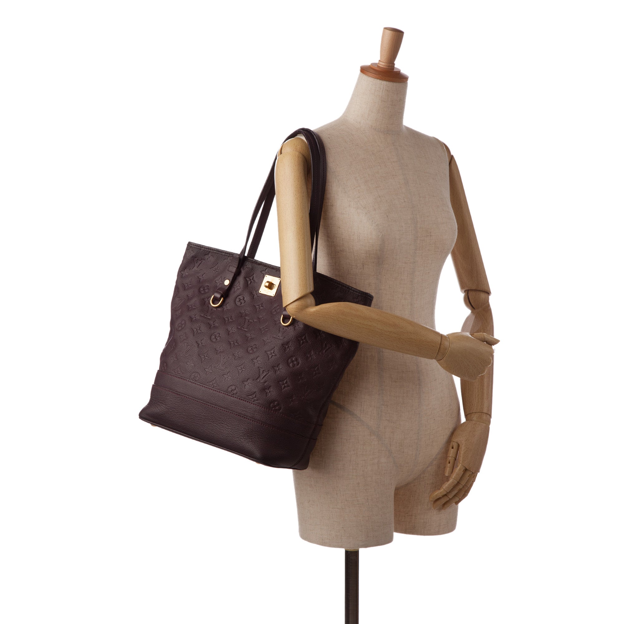 Louis Vuitton Citadine Tote Empreinte Leather Bag