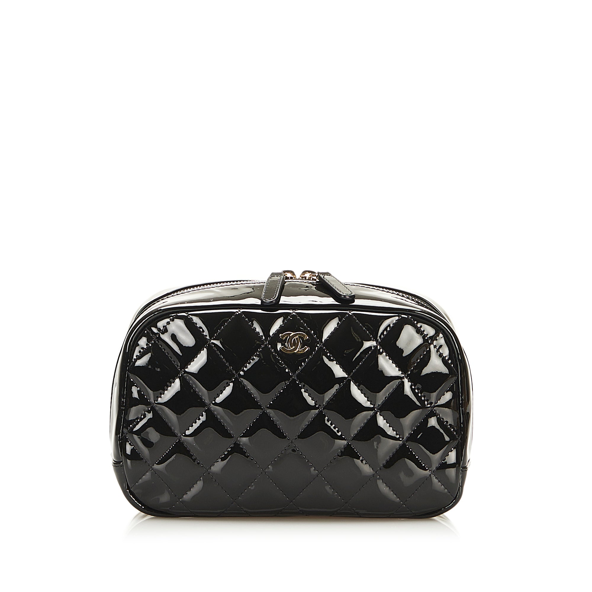 Chanel White Cosmetic Pouch