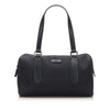 Black Gucci Canvas Handbag