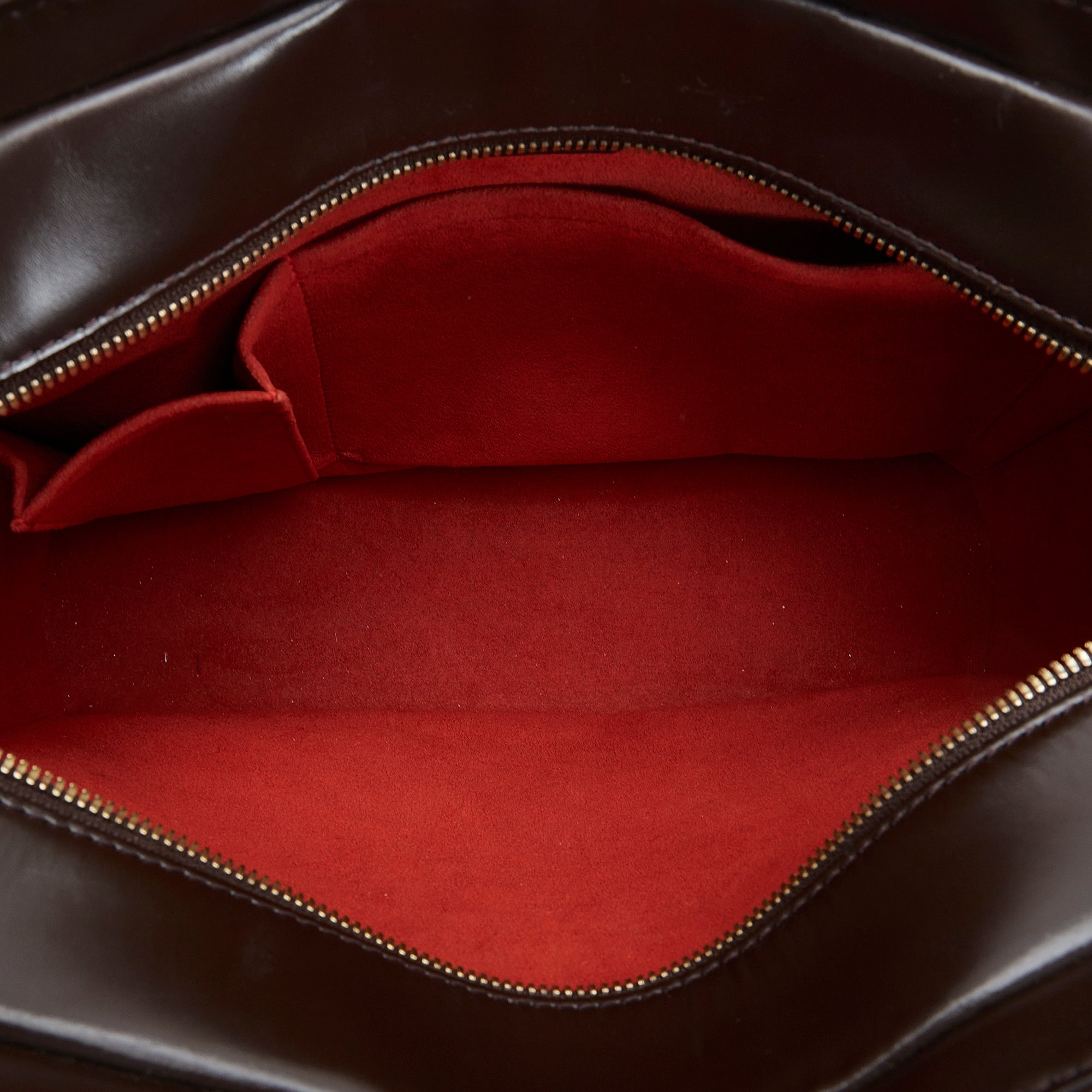Louis Vuitton Vintage Damier Ebene Sarria Mini - Brown Handle Bags