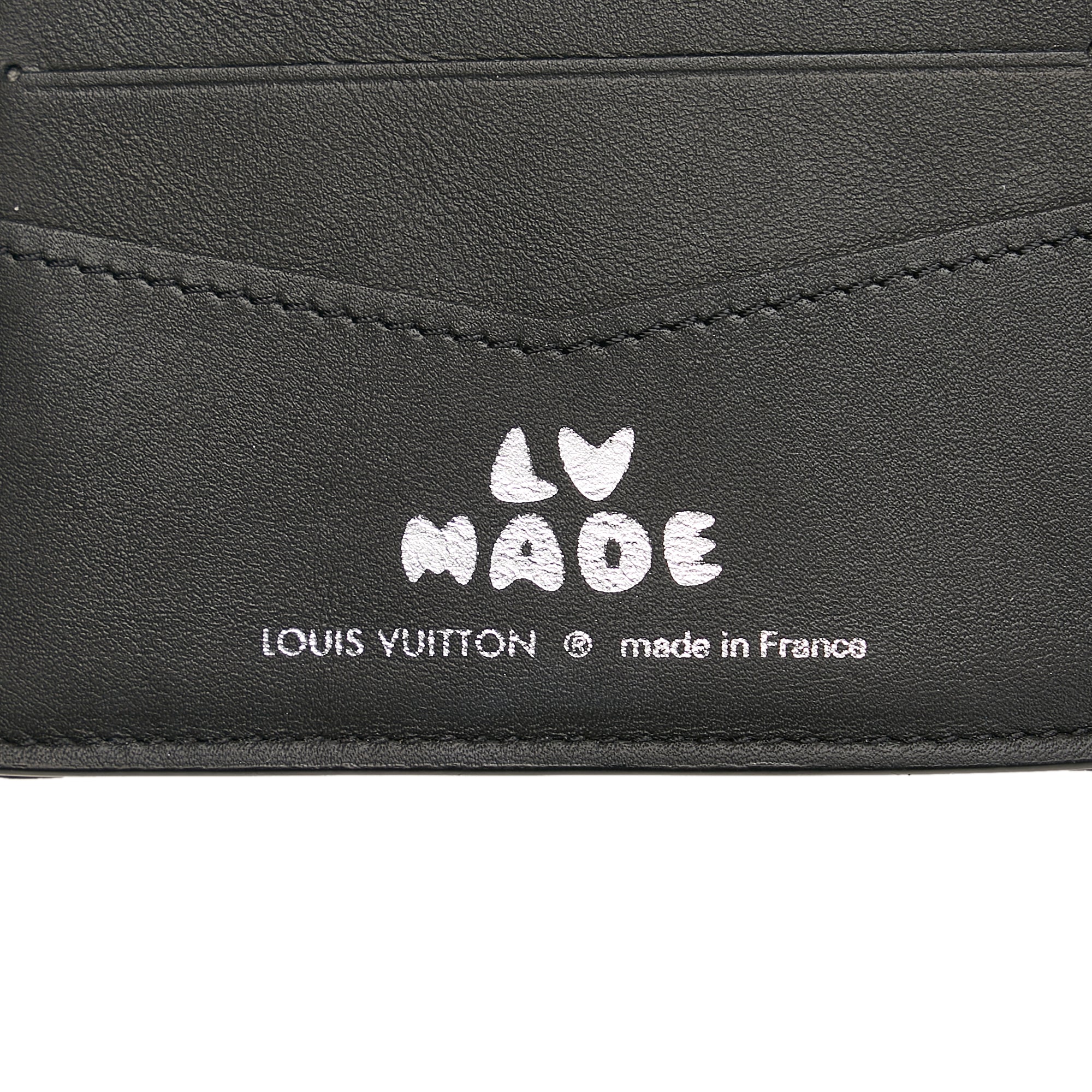 Louis Vuitton - BRAND NEW / SOLD OUT / Spring 2022 / Wallet Slender in  black denim by Nigo Leather ref.392473 - Joli Closet