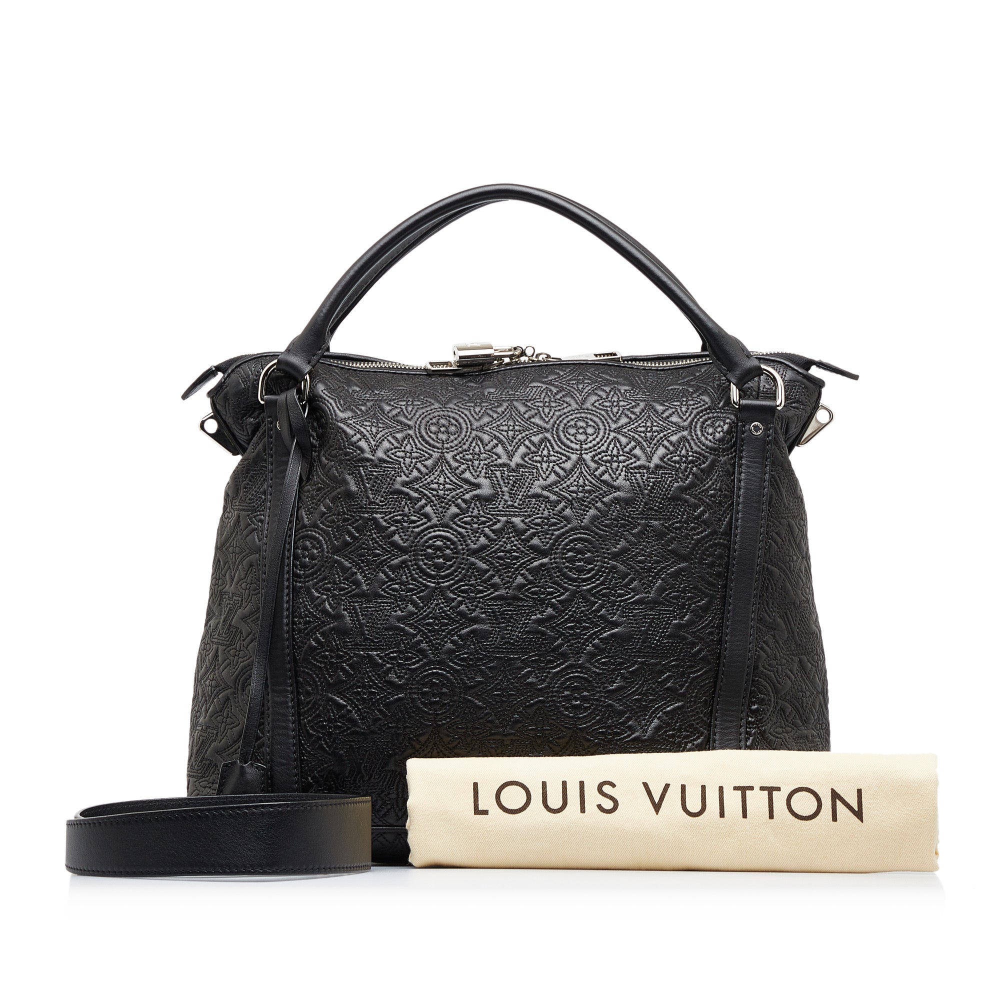 Black Louis Vuitton Monogram Antheia Ixia PM Satchel – Designer