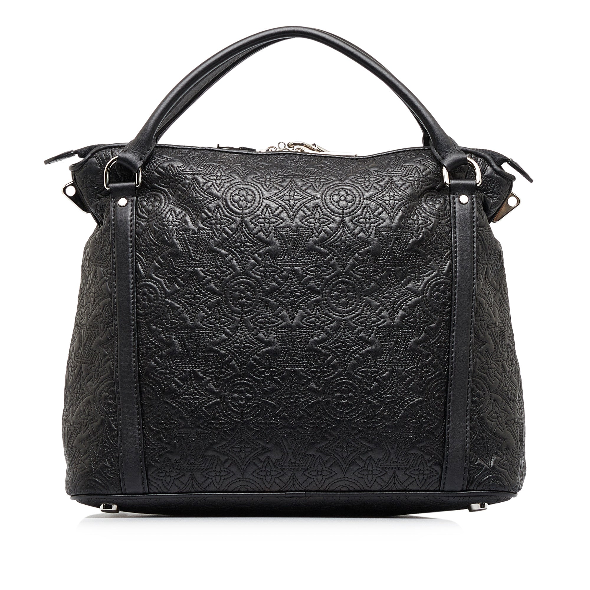 Louis Vuitton Antheia Black Leather Shoulder Bag (Pre-Owned)