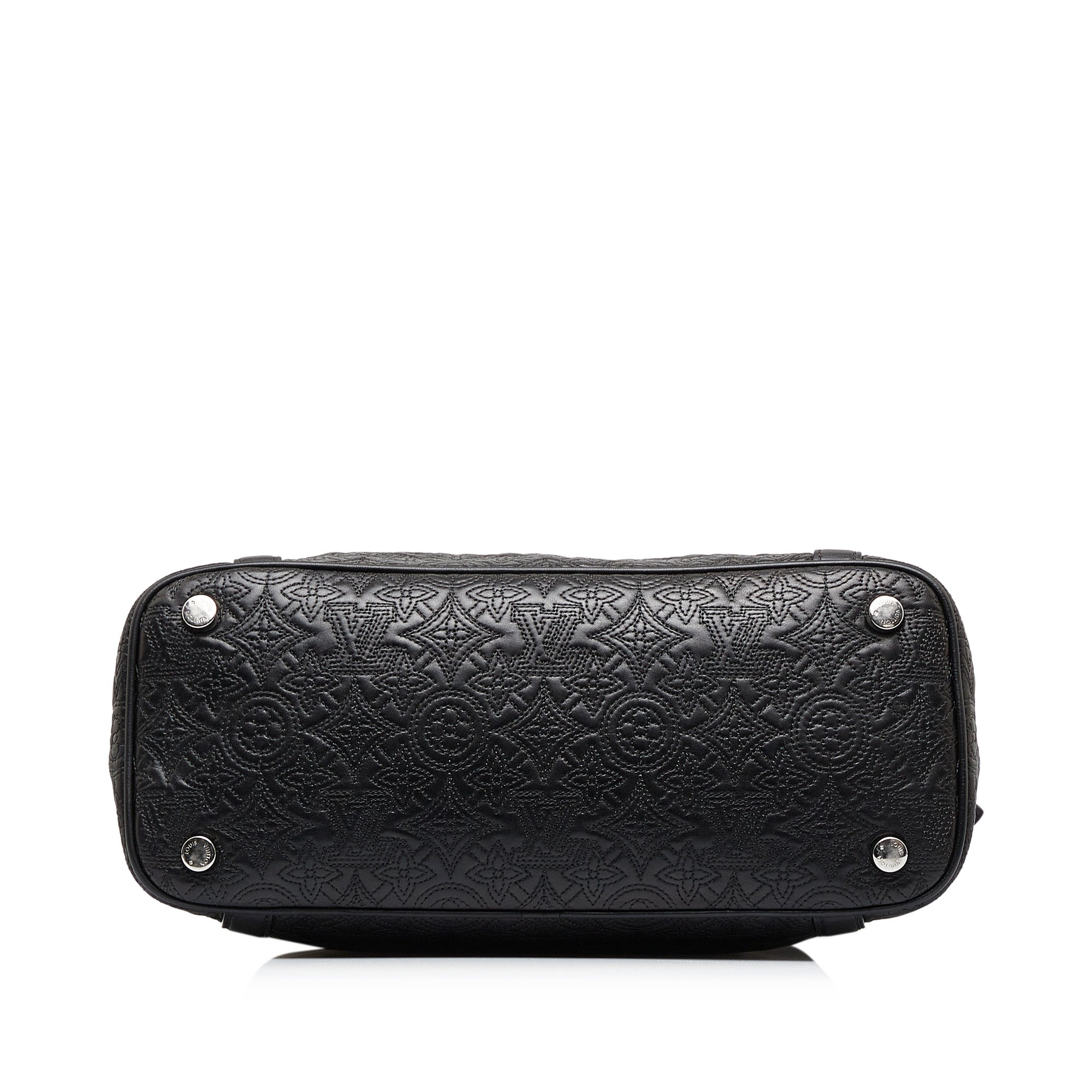 2012 Louis Vuitton Black Monogram Antheia Leather Ixia PM at 1stDibs