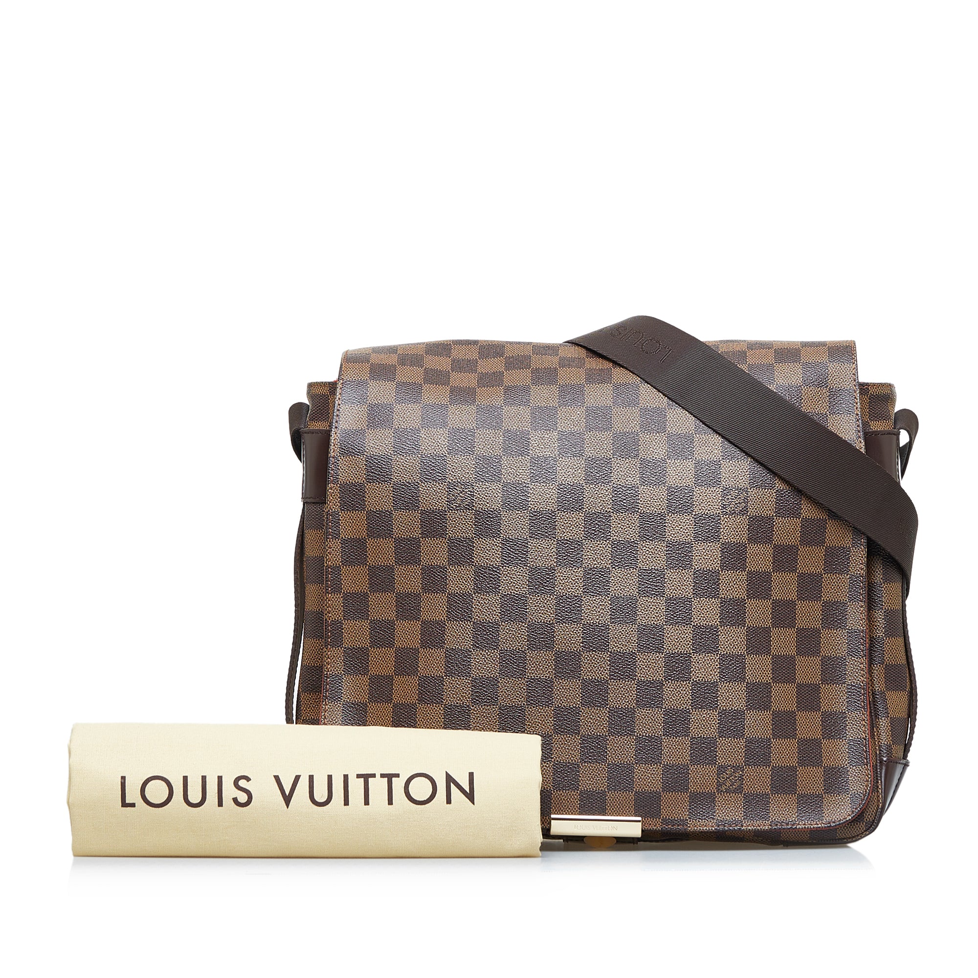 Louis Vuitton Damier Ebene Canvas Bastille Messenger Bag Louis Vuitton