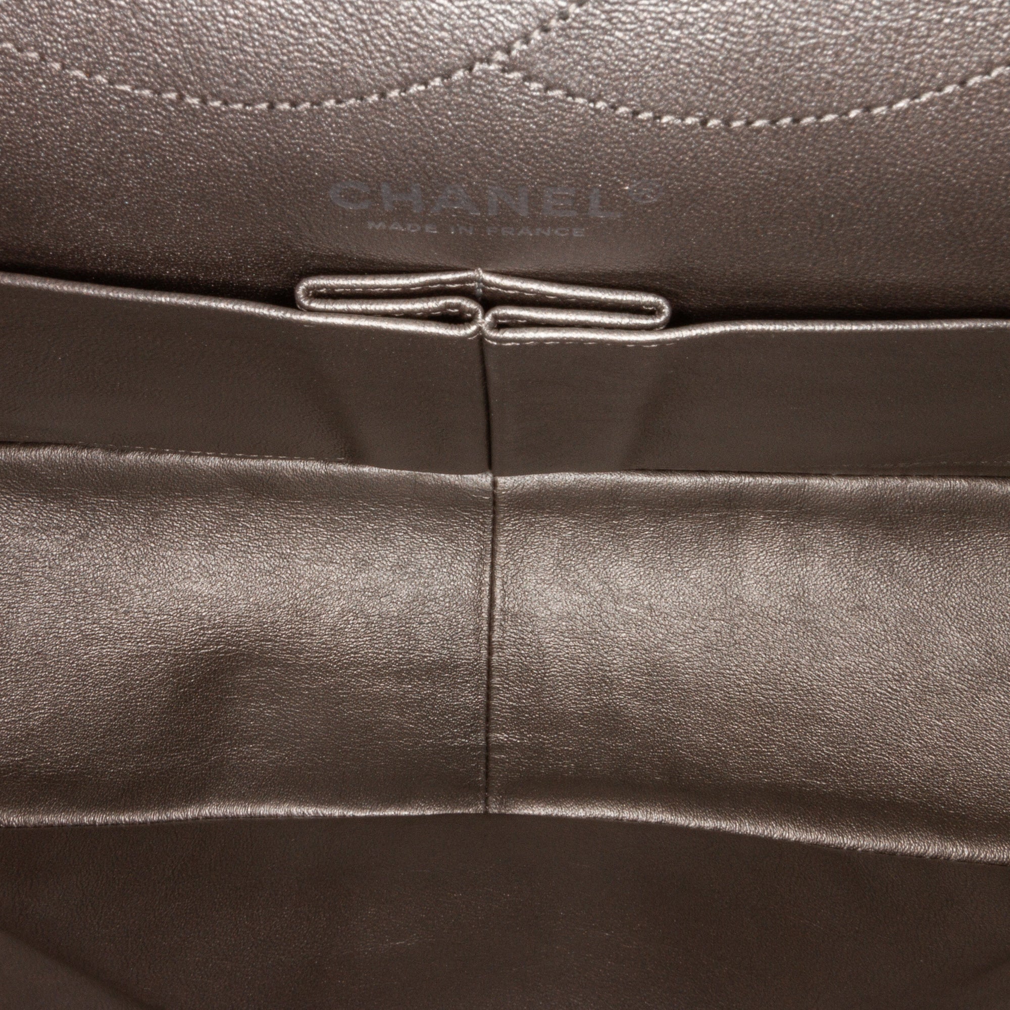 Silver Chanel Reissue 2.55 Aged Calfskin Double Flap 227 Shoulder Bag –  Designer Revival