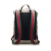 Brown Gucci GG Supreme Courrier Backpack