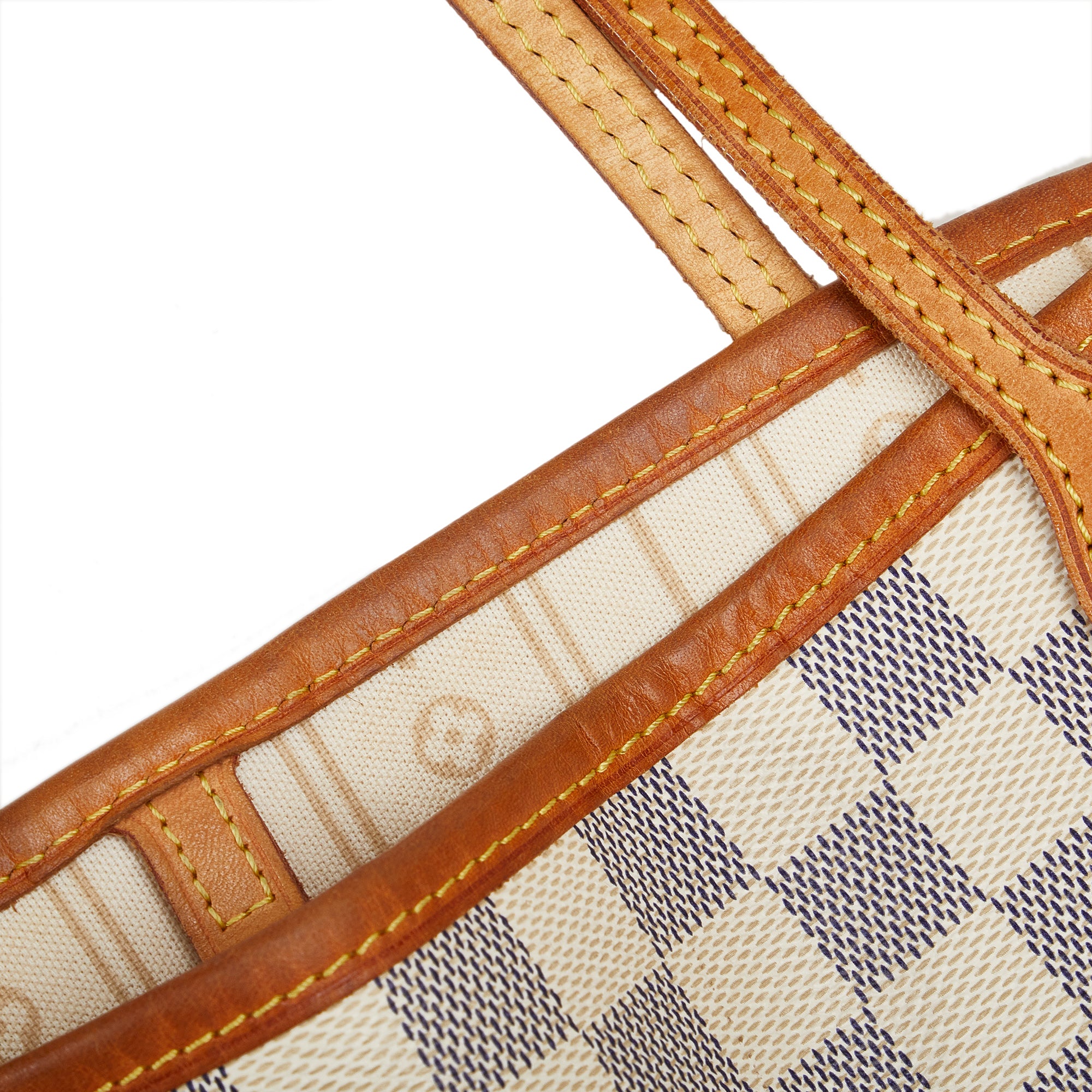 Louis Vuitton DAMIER GRAPHITE Other Plaid Patterns 2WAY Leather