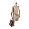 Brown Gucci GG Supreme Ophidia Satchel