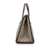 Brown Gucci GG Supreme Ophidia Satchel