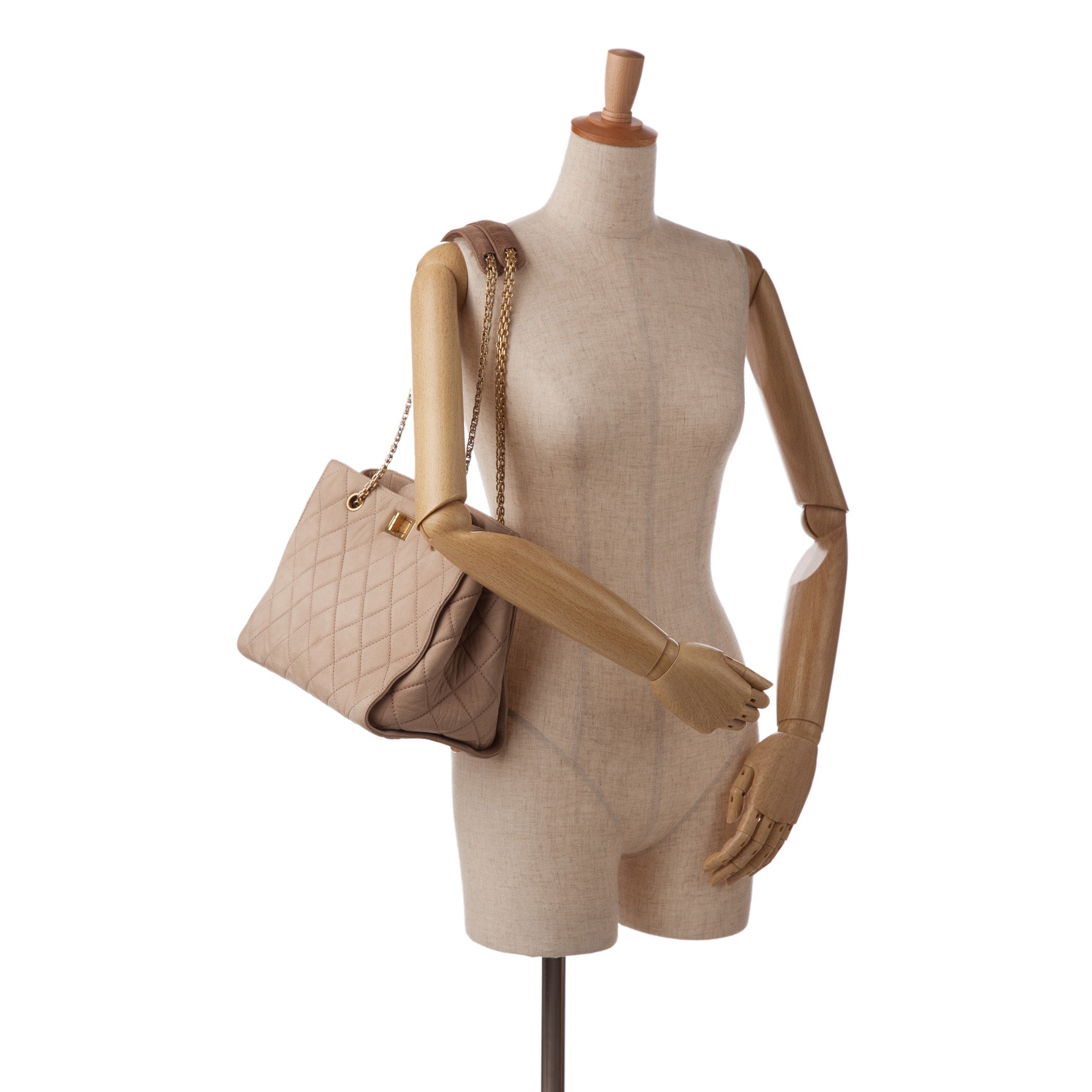 Tan Chanel CC Tote Bag – Designer Revival