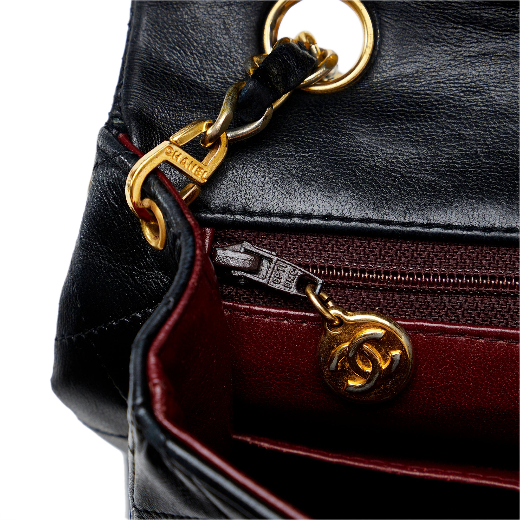 Black Chanel Medium Classic Lambskin Single Flap Bag