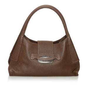 Brown Tods Leather Shoulder Bag